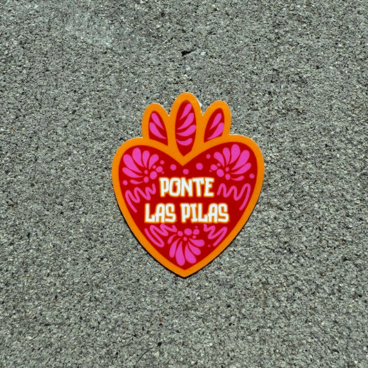 Ponte Las Pilas Corazon | Pink & Orange