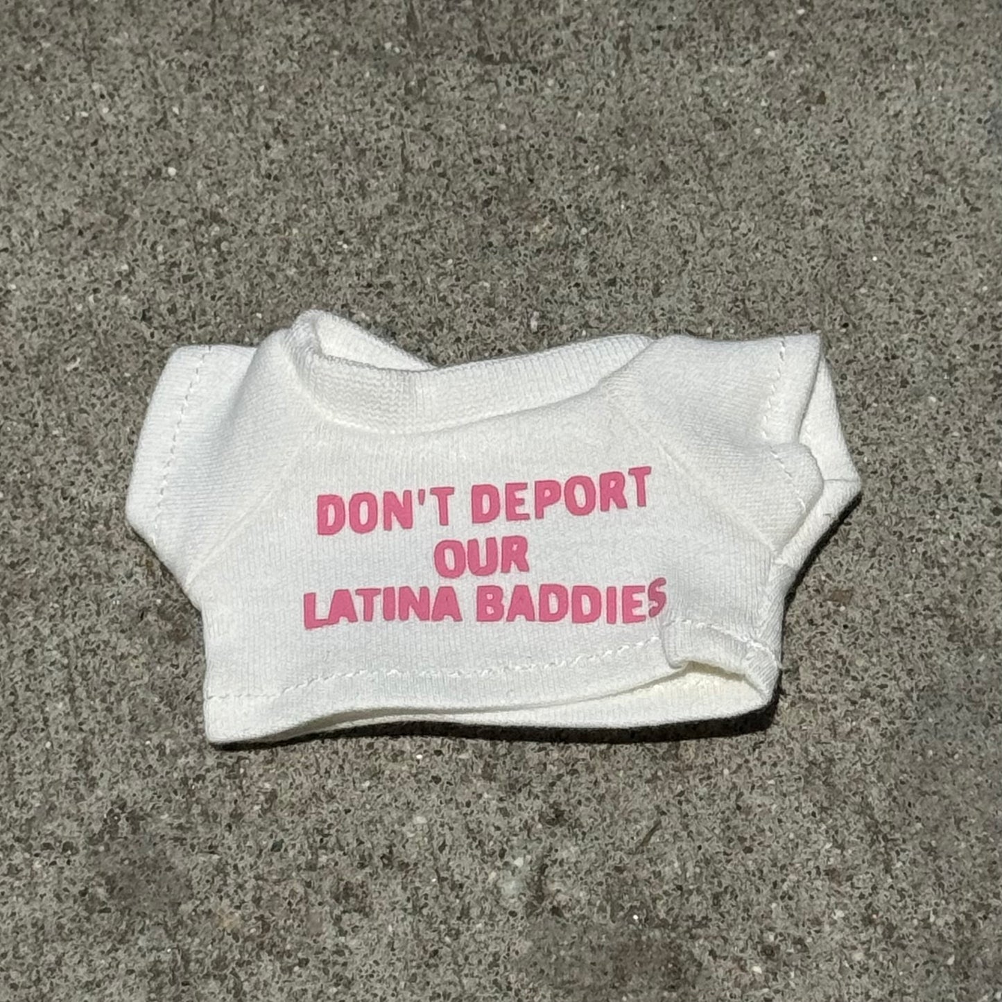 Pink Don’t Deport Our Latina Baddies  | Labubu t-shirt
