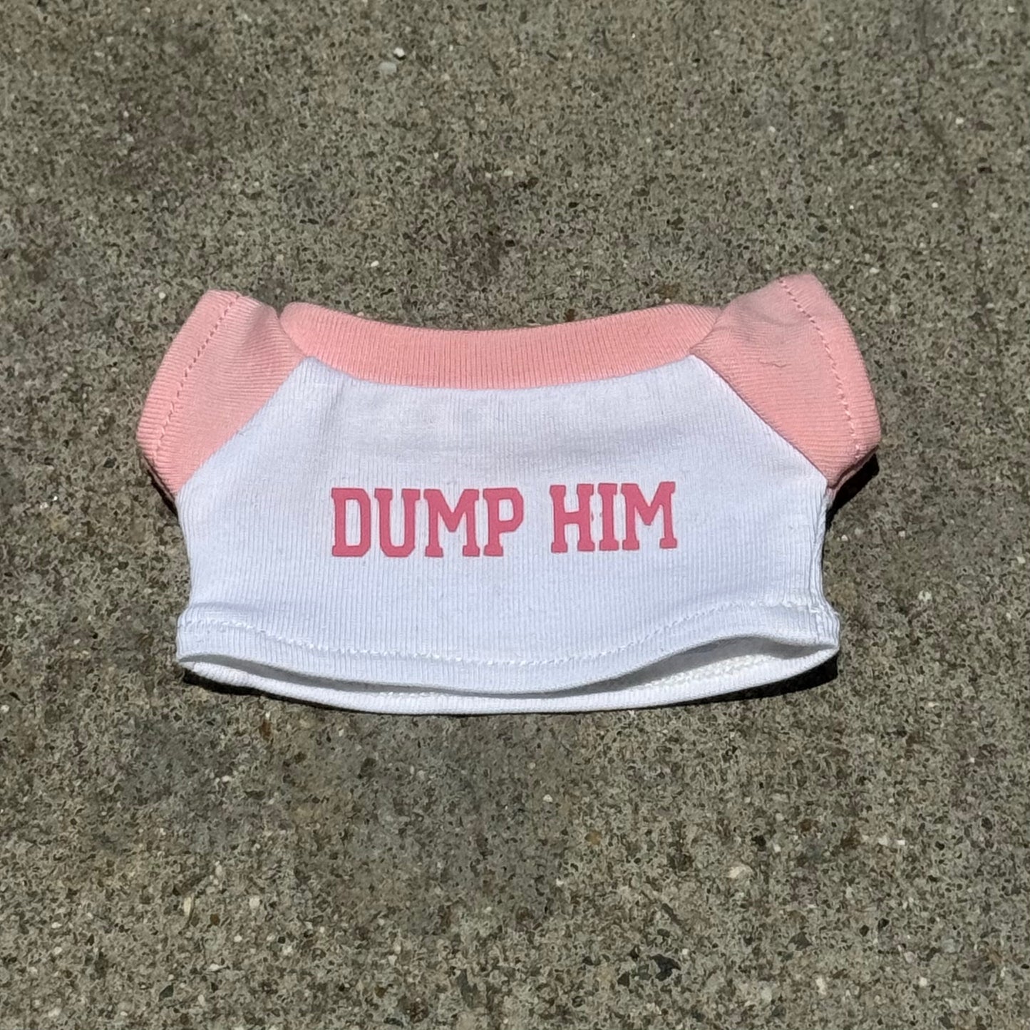 Pink Dump Him | Labubu t-shirt