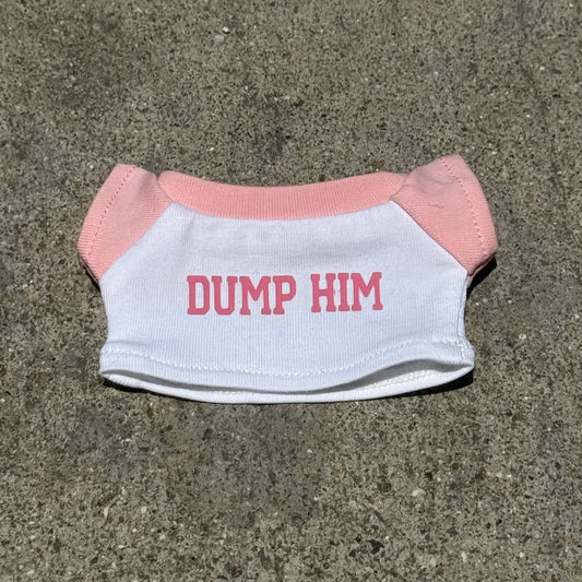 Pink Dump Him | Labubu t-shirt