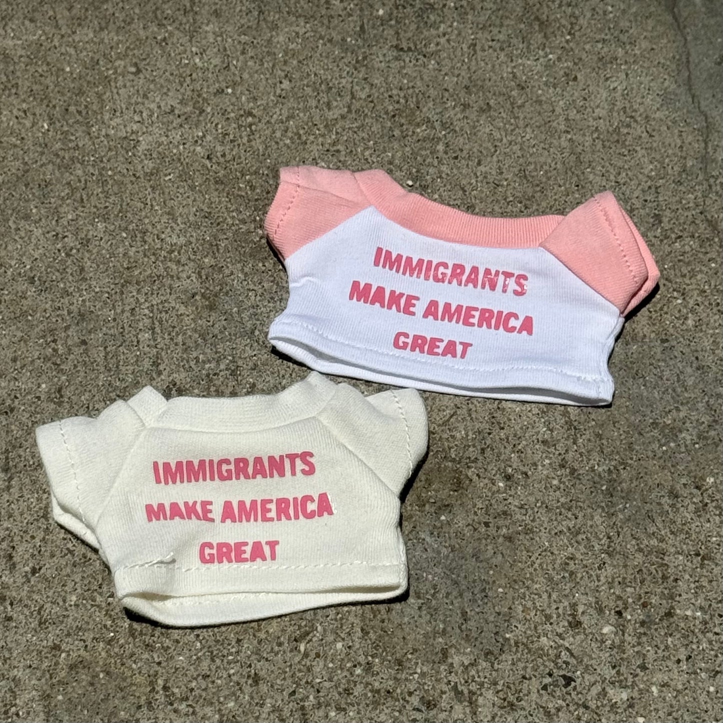 Pink Immigrants Make America Great | Labubu t-shirt