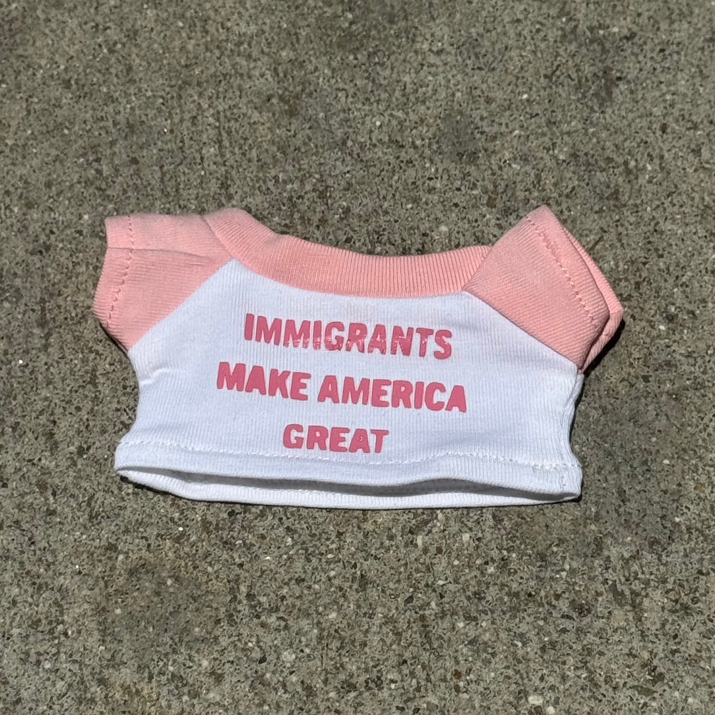 Pink Immigrants Make America Great | Labubu t-shirt