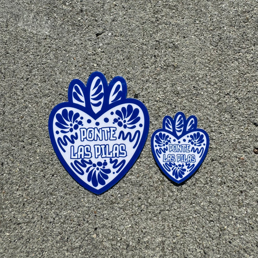 Ponte Las Pilas Corazon | Blue & White