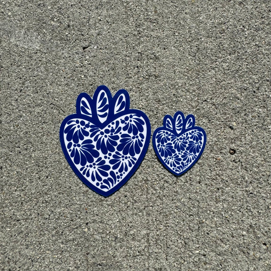 Talavera Corazon | Blue