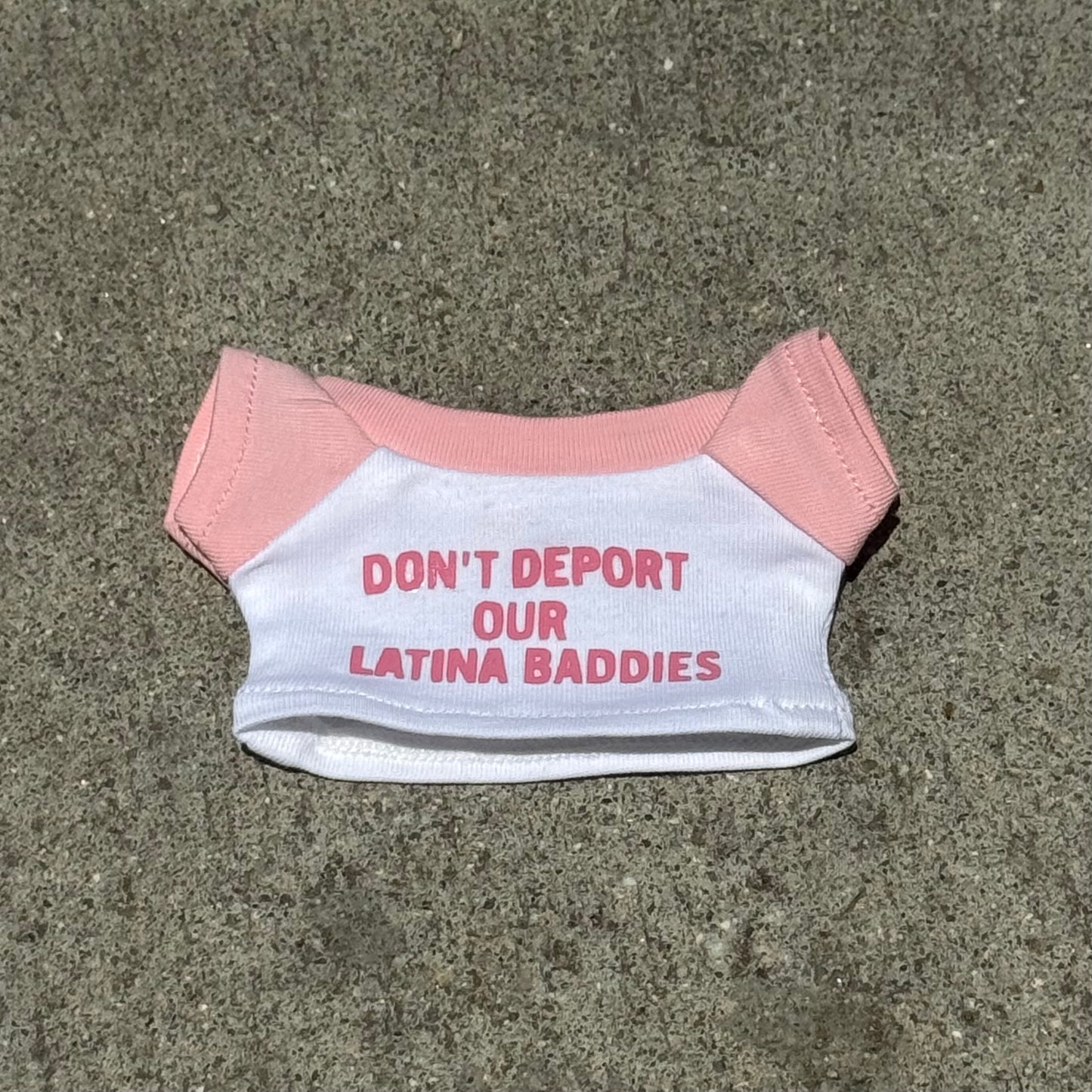 Pink Don’t Deport Our Latina Baddies  | Labubu t-shirt