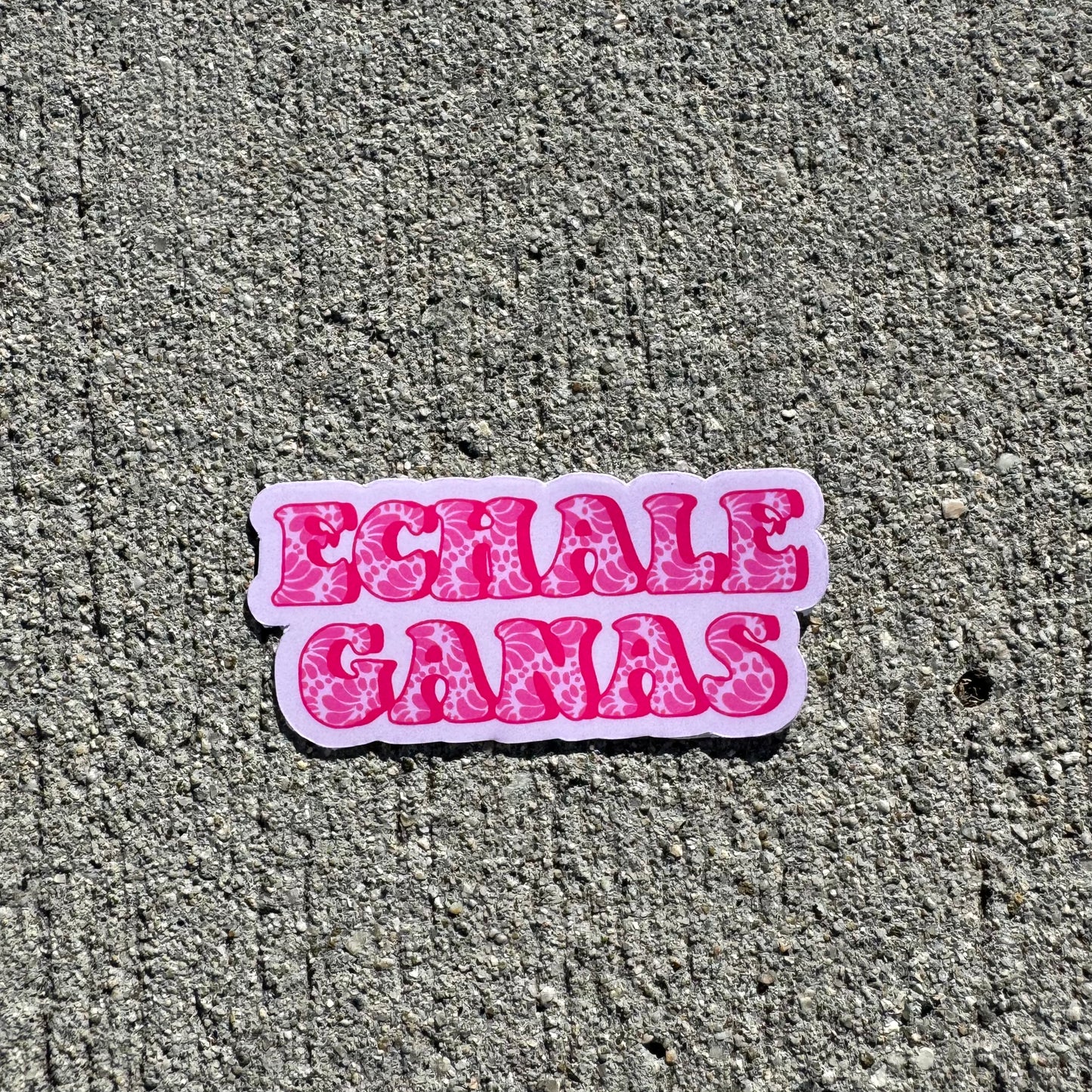 Échale Ganas | Pink