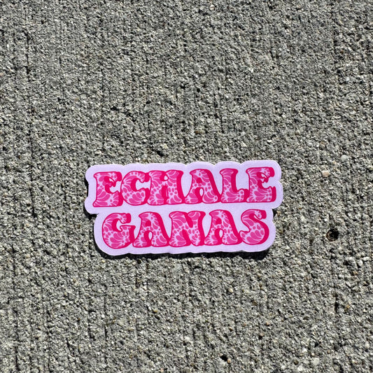Échale Ganas | Pink