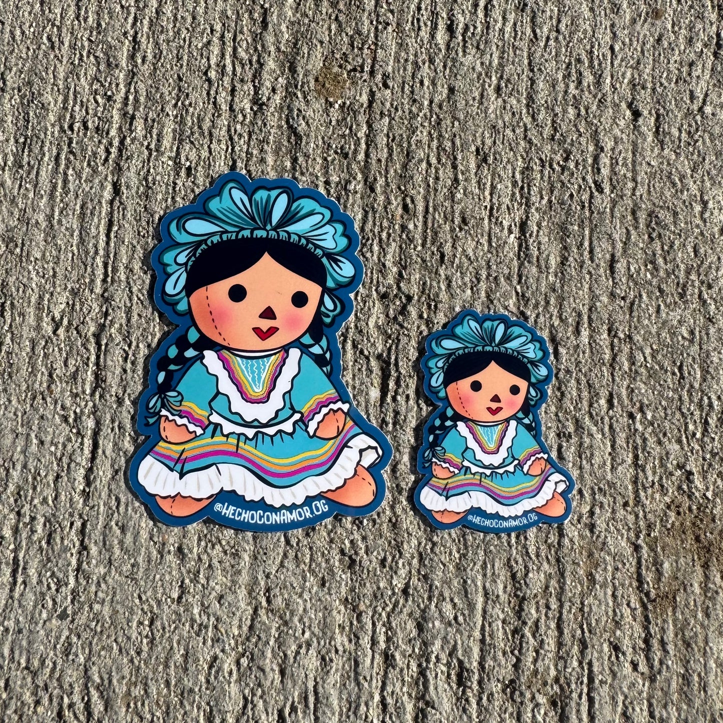 Folklórico Muñeca | Blue