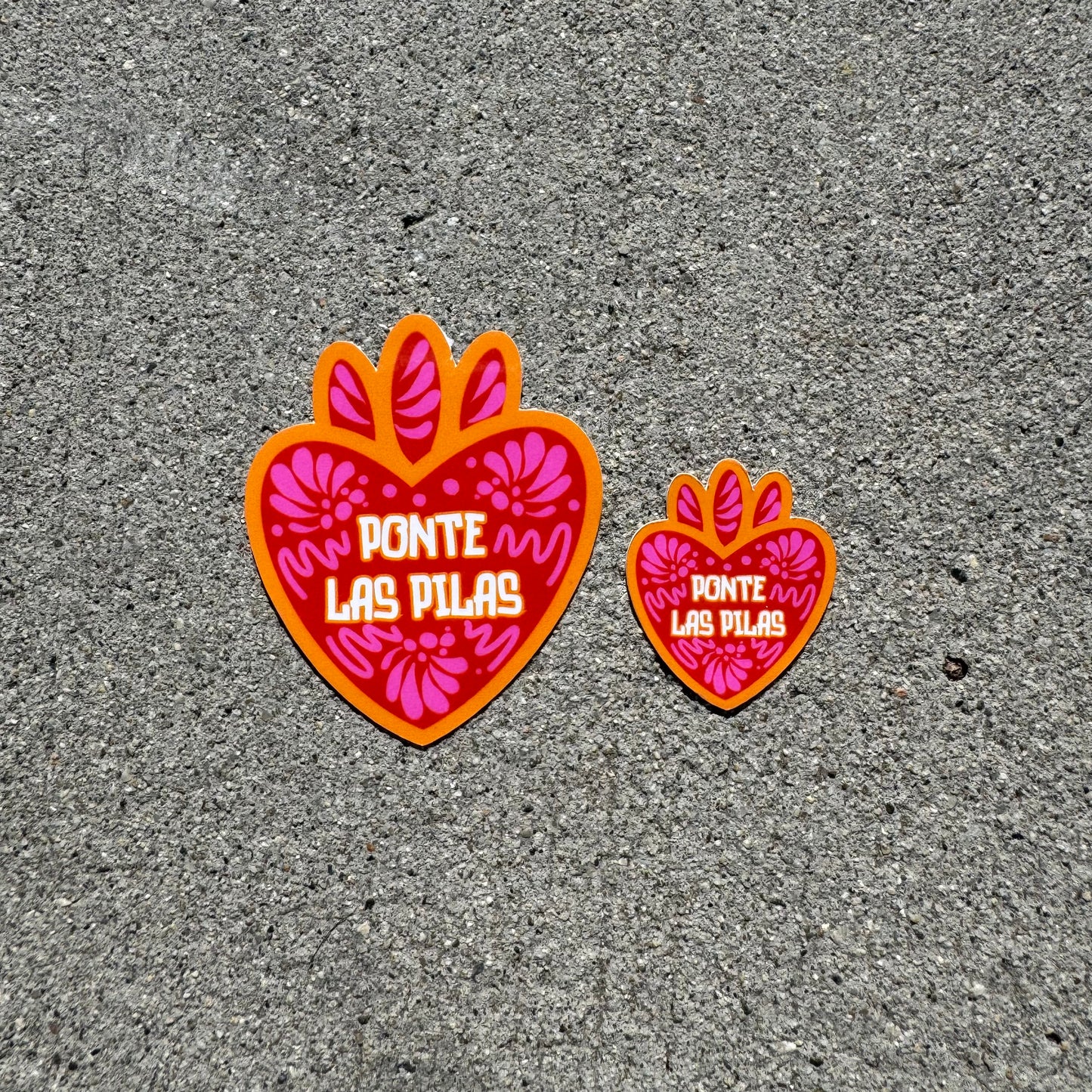 Ponte Las Pilas Corazon | Pink & Orange