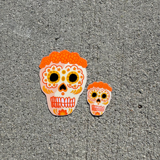 Cempasuchil Sugar Skull