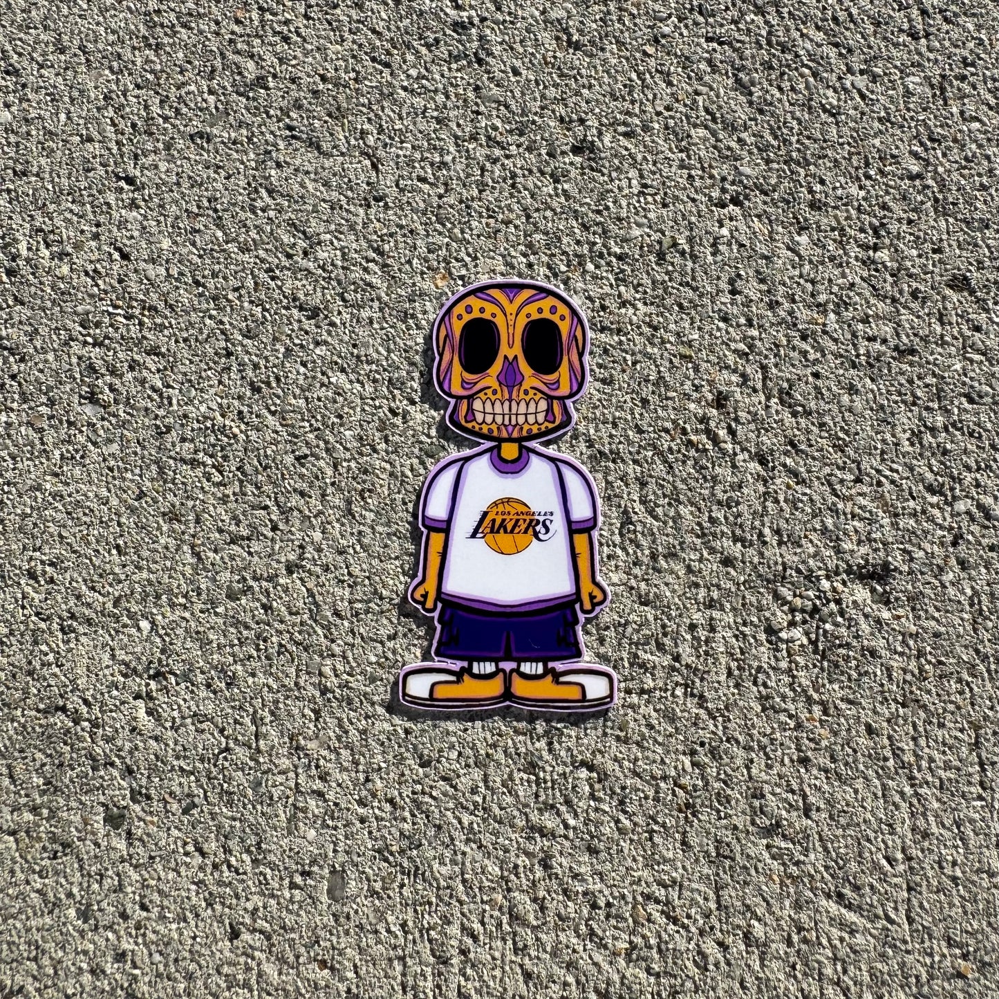Lakers Sugar Skull Foo