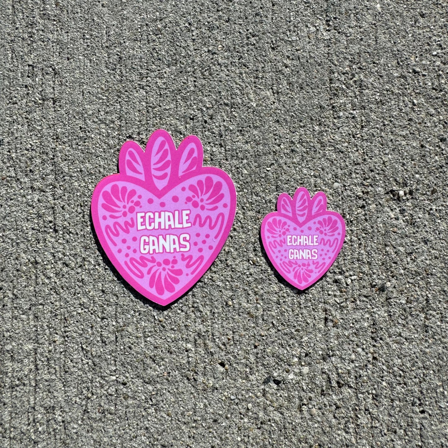 Échale Ganas Corazón | Pink