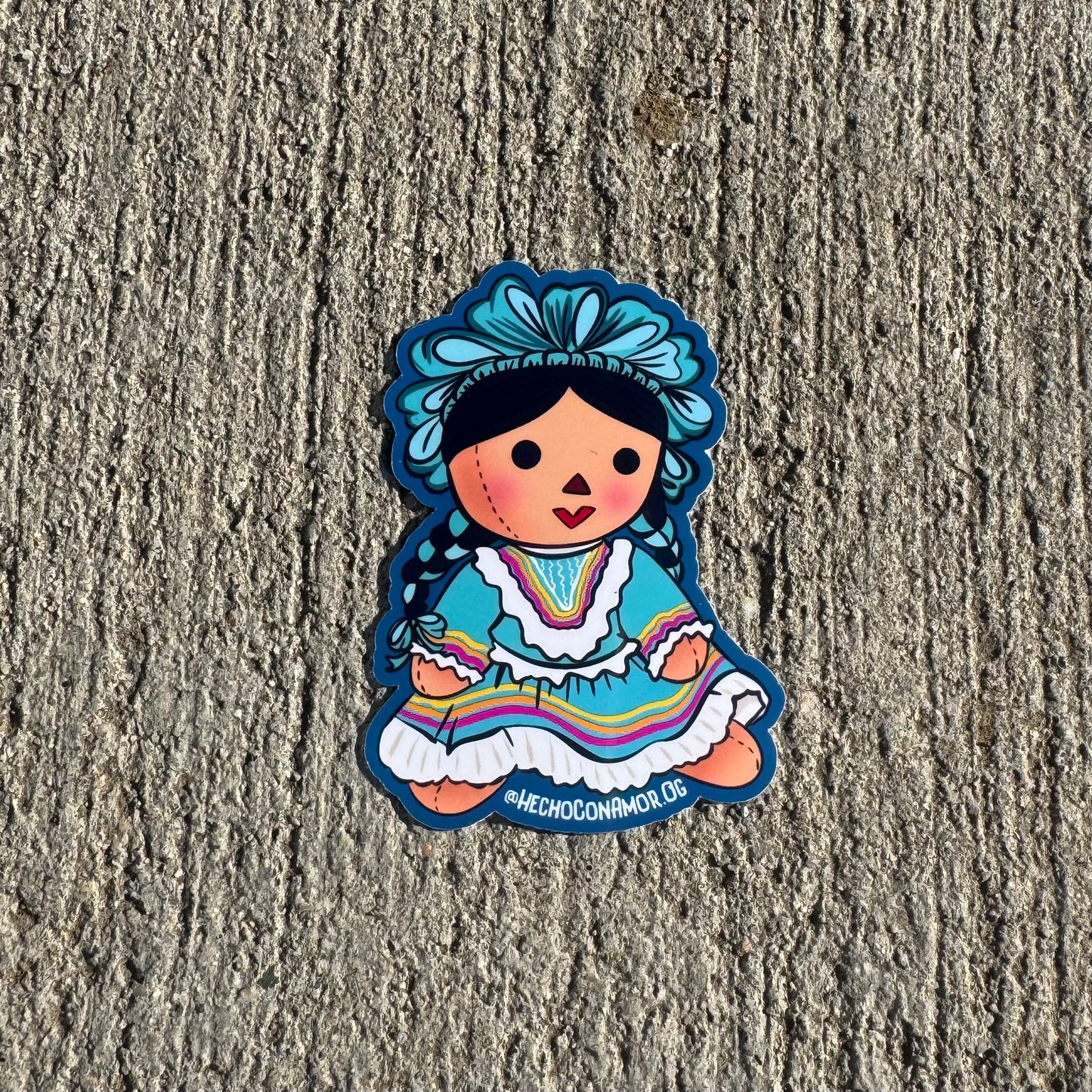 Folklórico Muñeca | Blue