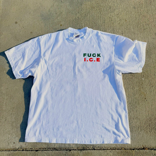 “F*CK I.C.E / Don’t Deport Our Latina Baddies” Over Size Tee Fit